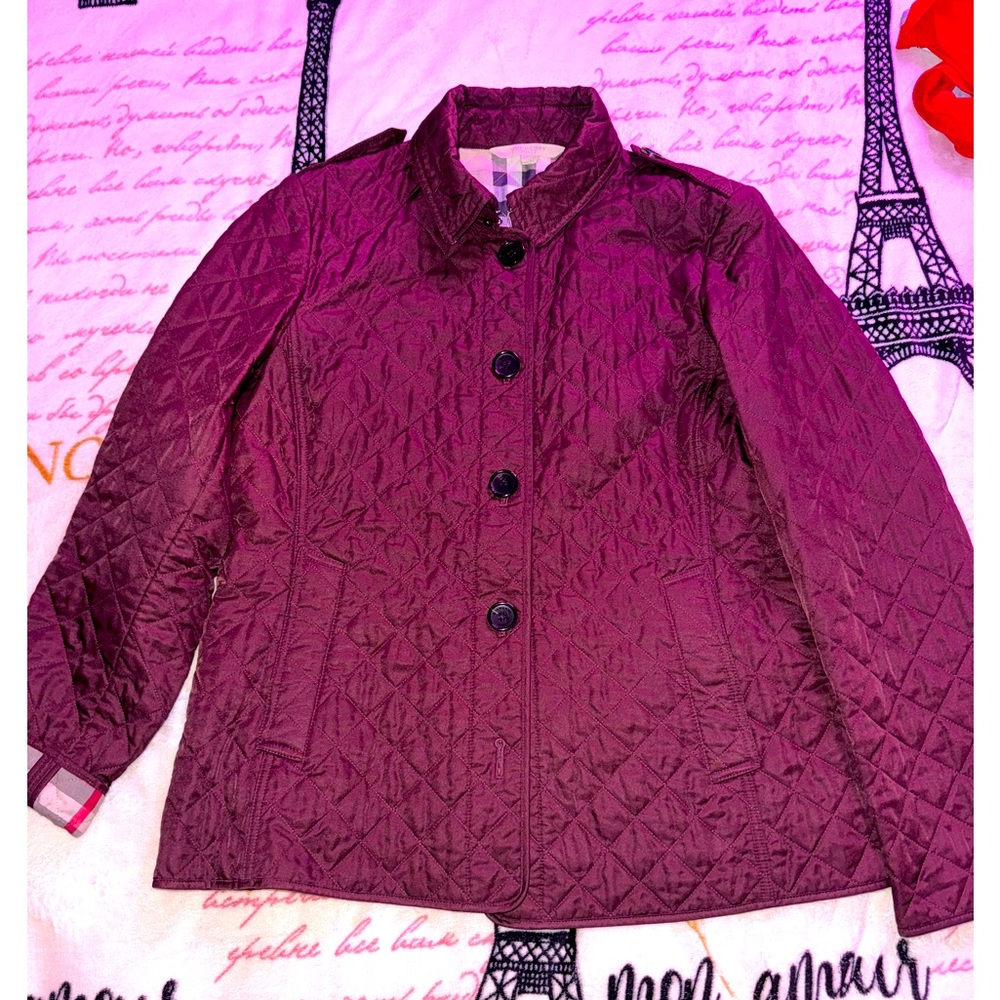 Burberry BRIT Quilted Black Jacket